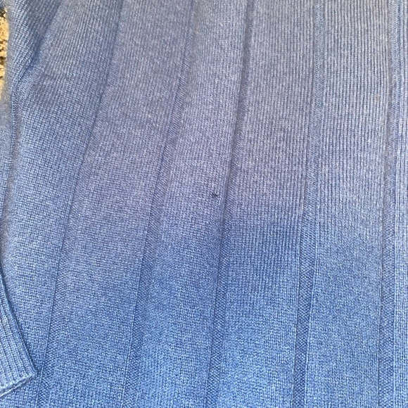 Mens Raffi 100% Cashmere Blue Sweater Size XL 54 - Picture 5 of 6